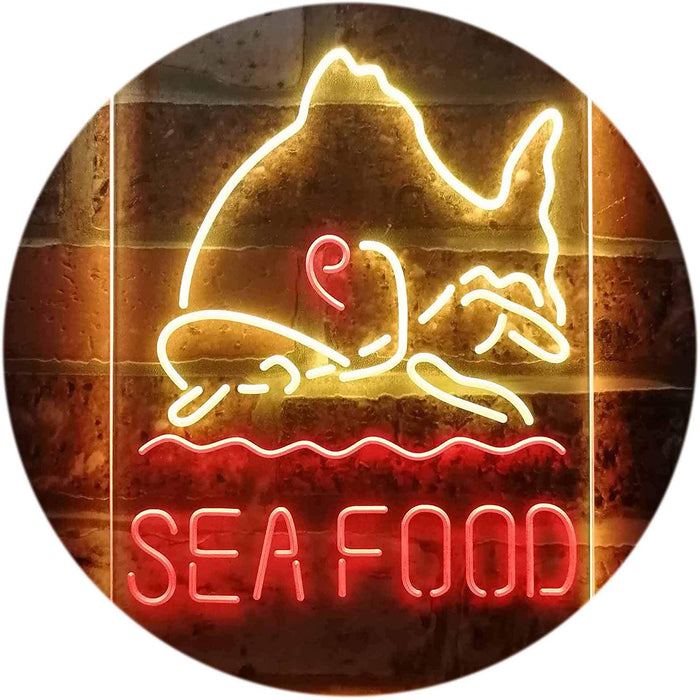 Seafood LED Light Sign - Way Up Gifts