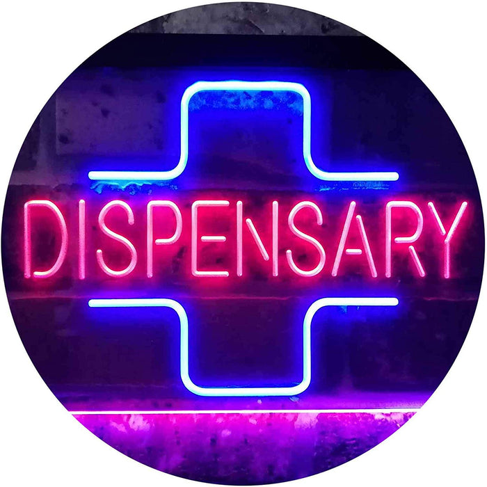 Medical Marijuana Dispensary LED Light Sign - Way Up Gifts