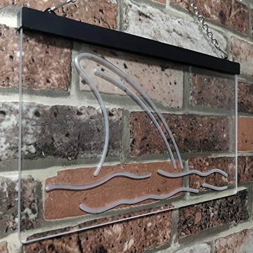 Shark Fin LED Light Sign - Way Up Gifts