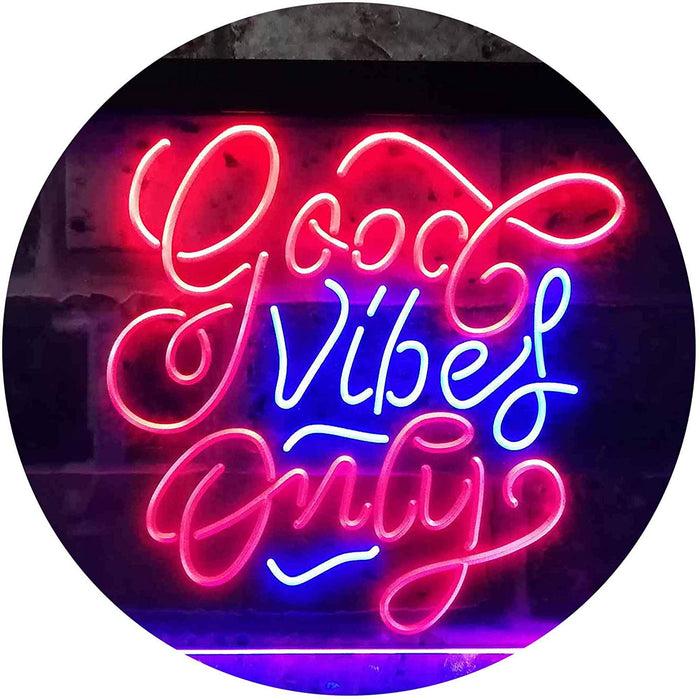 Good Vibes Only LED Light Sign - Way Up Gifts