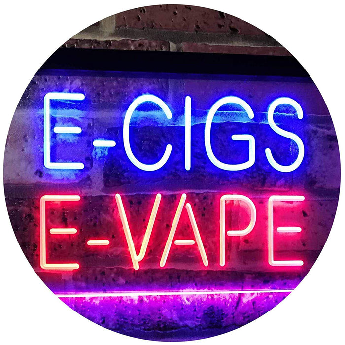 Vape Shop Vaporizers E-Cigs E-Vape LED Light Sign - Way Up Gifts