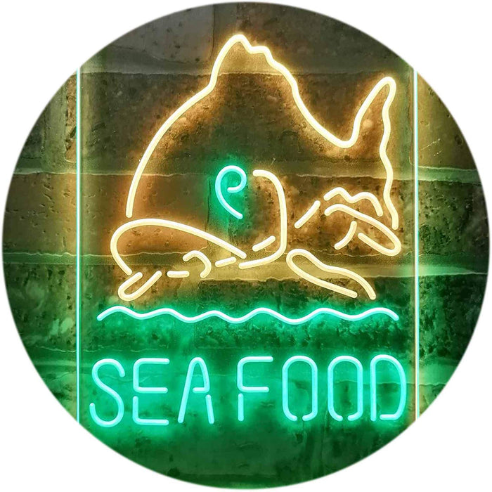 Seafood LED Light Sign - Way Up Gifts