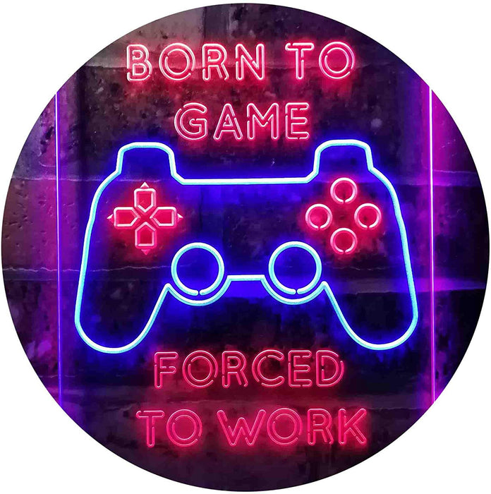 Born to Game Room LED Light Sign - Way Up Gifts