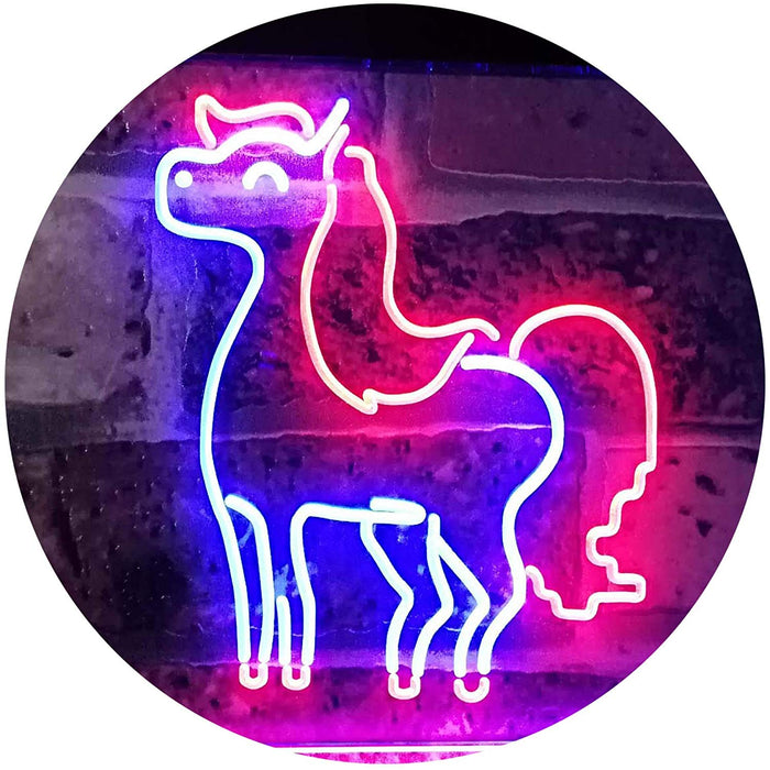 Magical Horse Pony LED Light Sign - Way Up Gifts