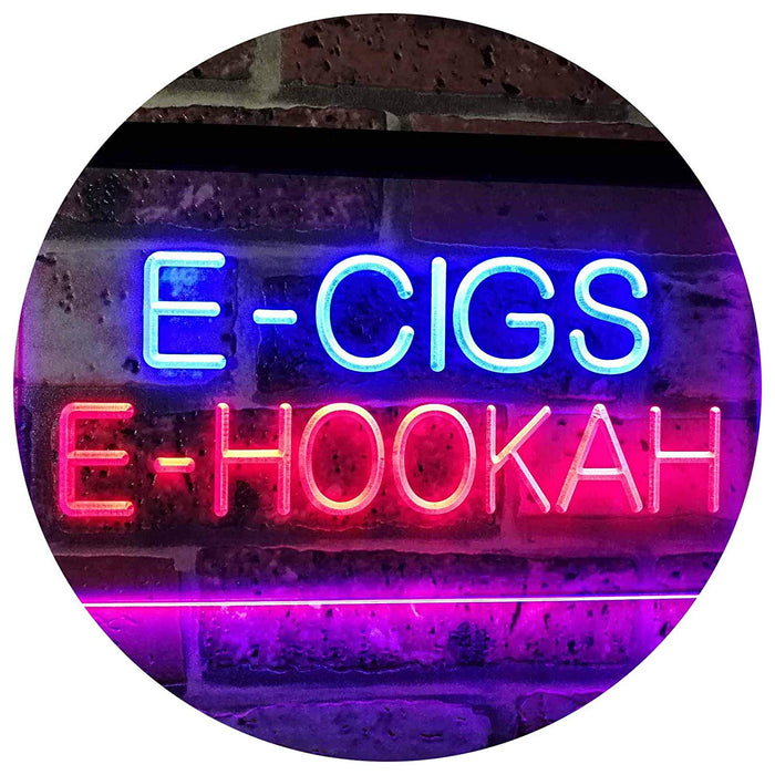 Vape Shop E-Cigs E-Hookah LED Sign - Way Up Gifts