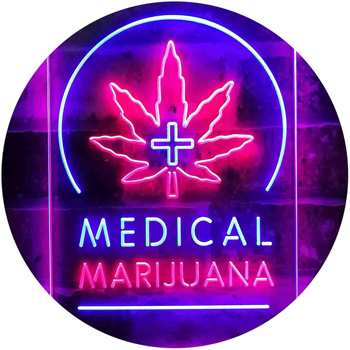 Medical Marijuana LED Light Sign - Way Up Gifts
