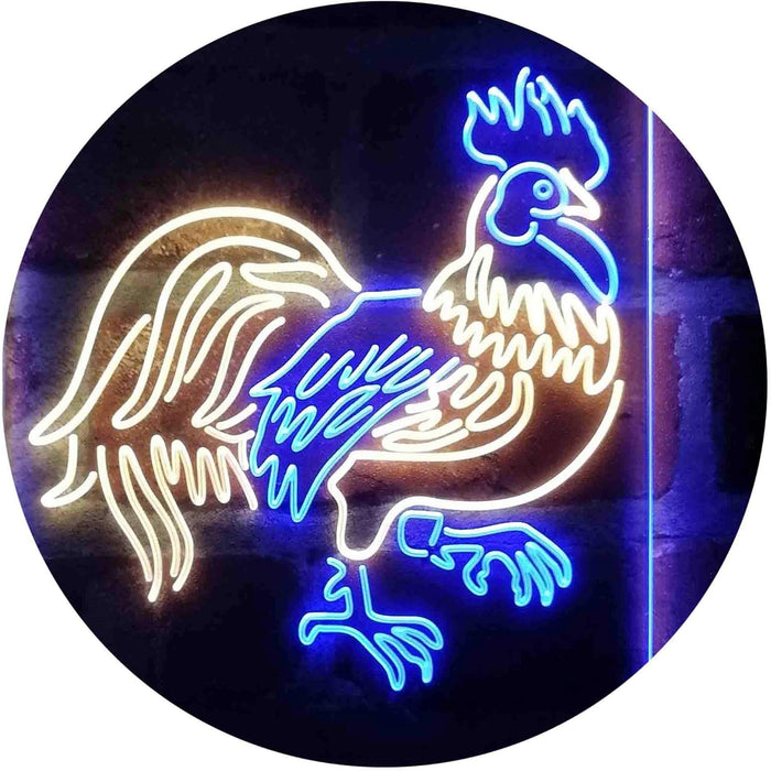Rooster Chicken Lover Kid Room LED Light Sign - Way Up Gifts