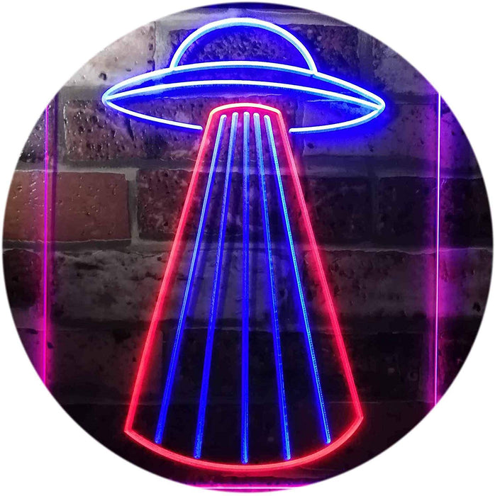 Space Ship UFO LED Light Sign - Way Up Gifts