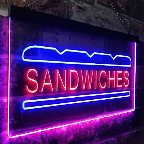 Sandwiches LED Light Sign - Way Up Gifts