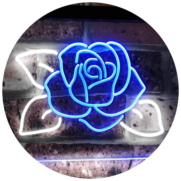 Rose Flower LED Light Sign - Way Up Gifts