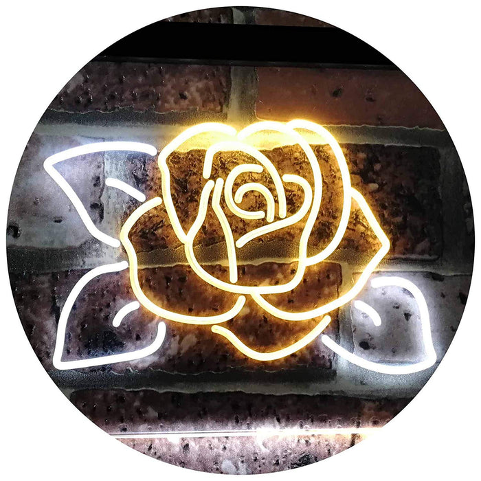 Rose Flower LED Light Sign - Way Up Gifts
