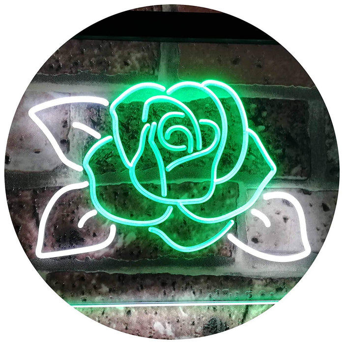 Rose Flower LED Light Sign - Way Up Gifts