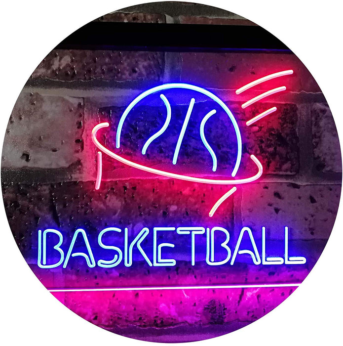 Basketball Wall Decor LED Light Sign - Way Up Gifts
