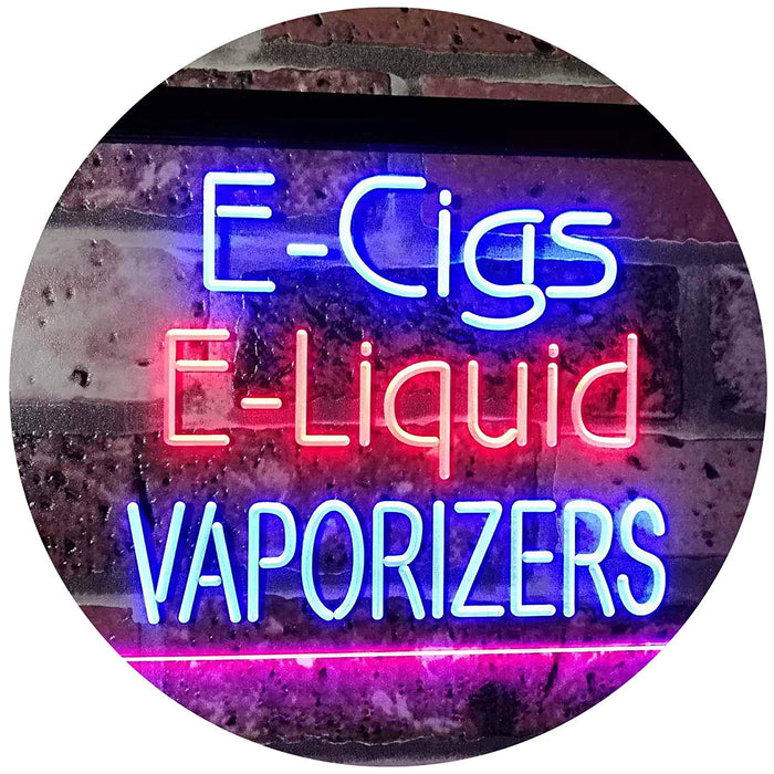 Vape Shop E-Cigs E-Liquid Vaporizers LED Light Sign - Way Up Gifts