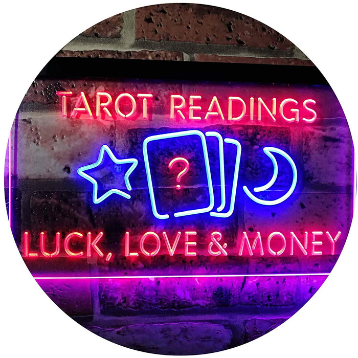Psychic Tarot Readings LED Light Sign - Way Up Gifts