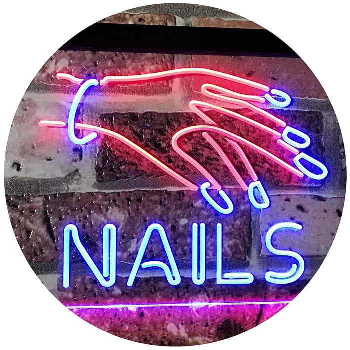 Salon Nails LED Light Sign - Way Up Gifts
