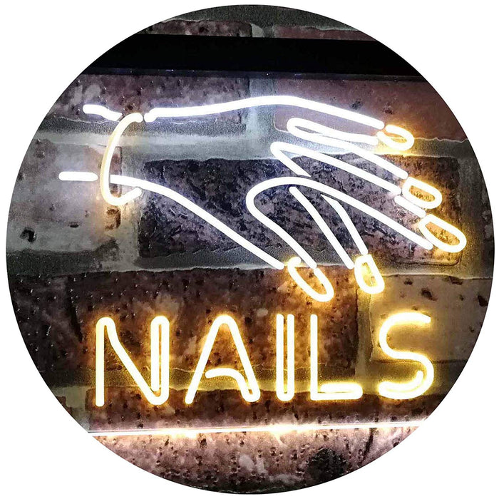 Salon Nails LED Light Sign - Way Up Gifts