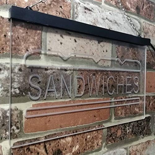 Sandwiches LED Light Sign - Way Up Gifts