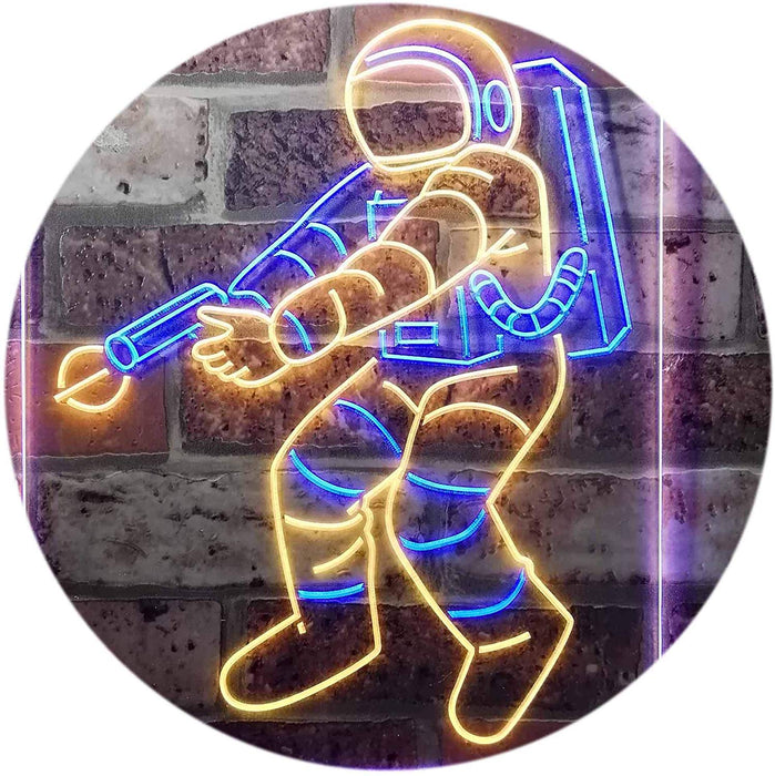 Space Astronaut LED Light Sign - Way Up Gifts