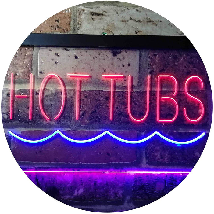 Hot Tubs LED Light Sign - Way Up Gifts