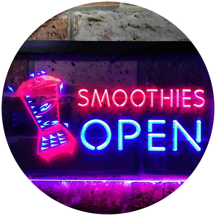 Smoothies Open LED Light Sign - Way Up Gifts
