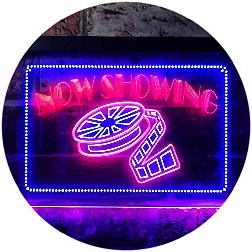 Movie Film Theater Now Showing LED Light Sign - Way Up Gifts
