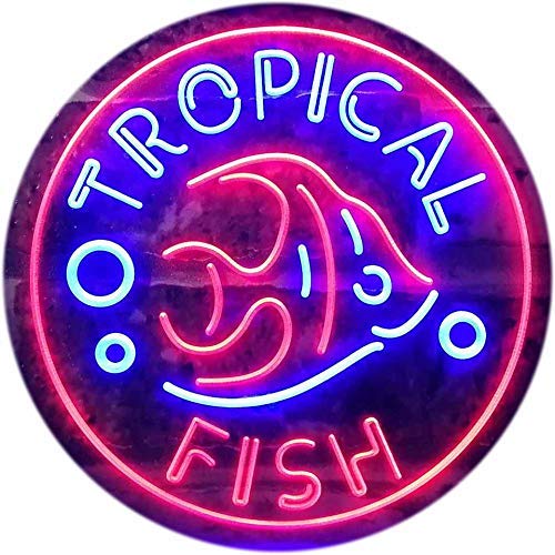 Pet Store Tropical Fish LED Light Sign - Way Up Gifts