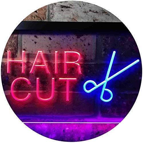 Barber Salon Hair Cut LED Light Sign - Way Up Gifts