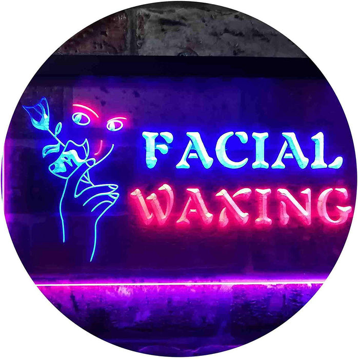 Beauty Salon Facial Waxing LED Light Sign - Way Up Gifts