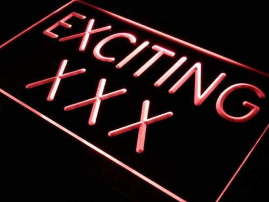 Adult Store Exciting XXX LED Light Sign - Way Up Gifts