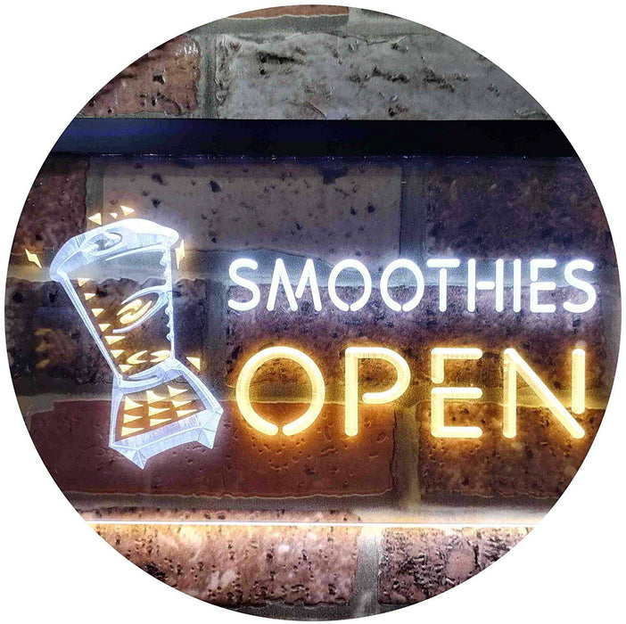 Smoothies Open LED Light Sign - Way Up Gifts