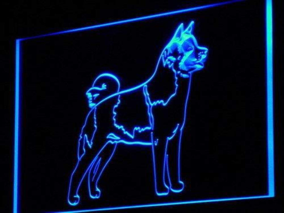 Akita Dog LED Light Sign - Way Up Gifts