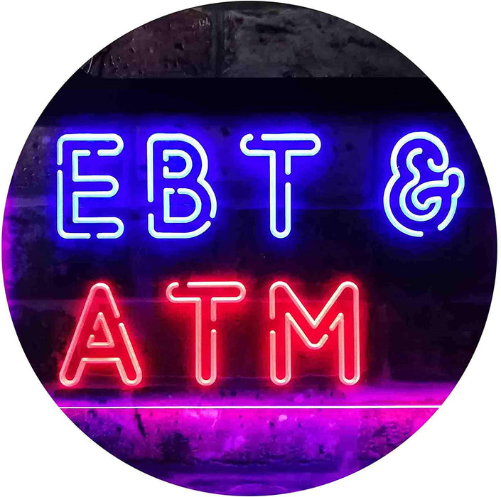 EBT & ATM LED Light Sign - Way Up Gifts