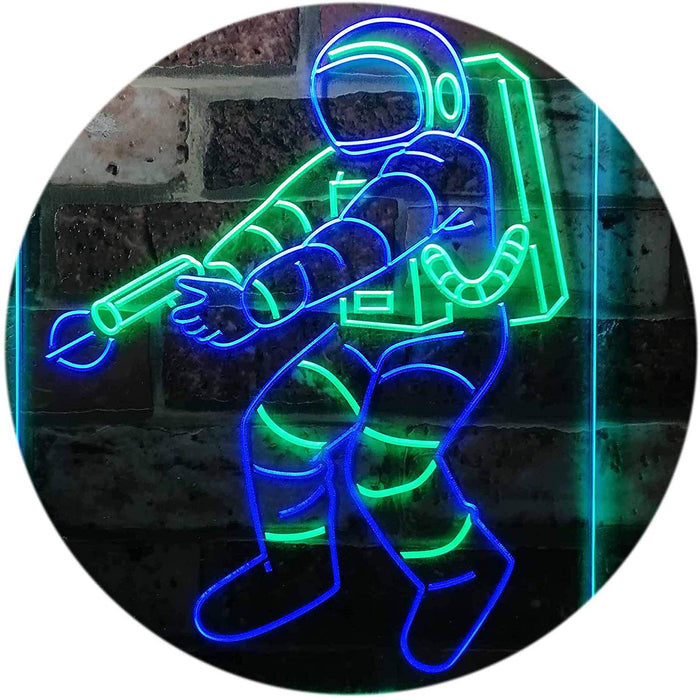 Space Astronaut LED Light Sign - Way Up Gifts