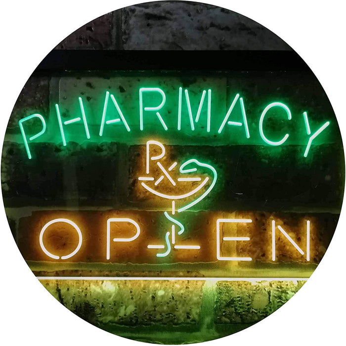 RX Pharmacy Open LED Light Sign - Way Up Gifts