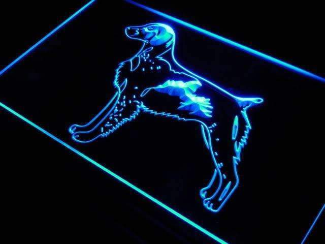 Brittany Spaniel Dog Pet LED Light Sign - Way Up Gifts
