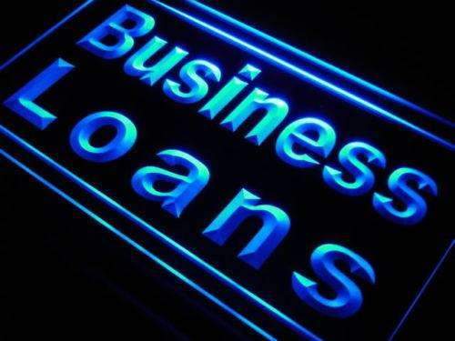 Business Loans LED Light Sign - Way Up Gifts