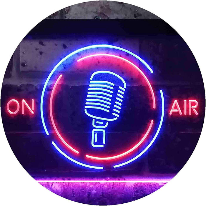 Microphone On Air LED Light Sign - Way Up Gifts