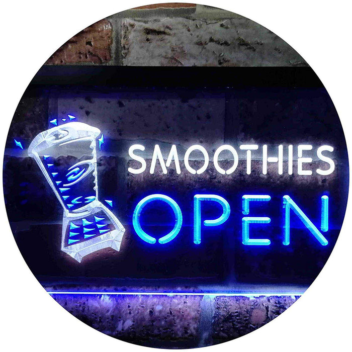 Smoothies Open LED Light Sign - Way Up Gifts