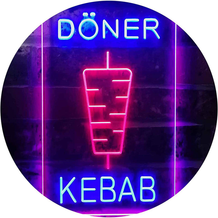 Doner Kebab LED Light Sign - Way Up Gifts