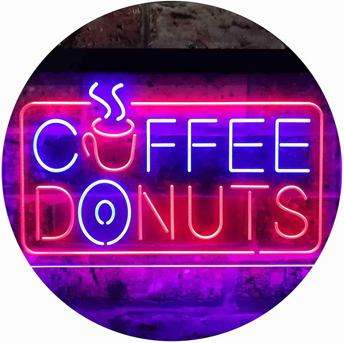 Bakery Diner Coffee Donuts LED Light Sign - Way Up Gifts