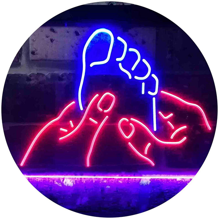 Foot Massage LED Light Sign - Way Up Gifts