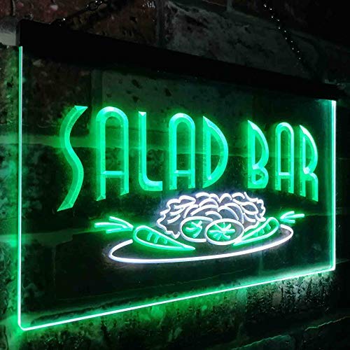 Salad Bar LED Light Sign - Way Up Gifts