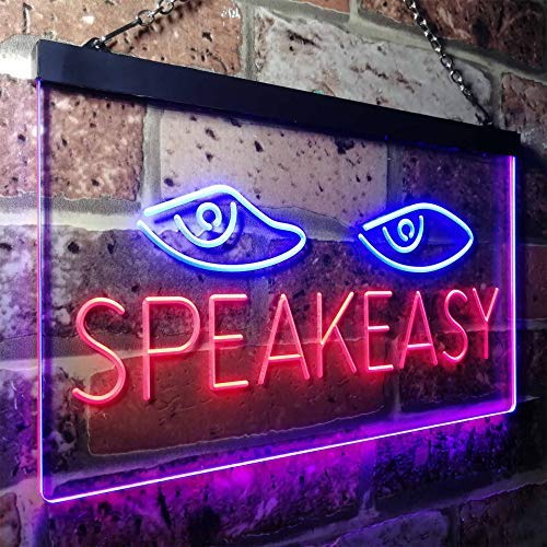 Speakeasy Bar LED Light Sign - Way Up Gifts