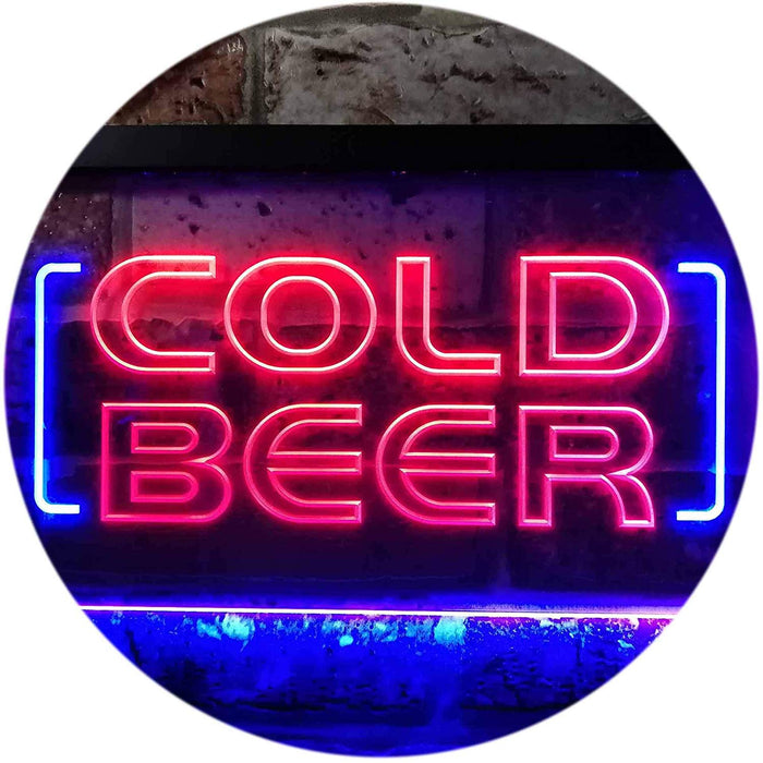 Cold Beer LED Light Sign - Way Up Gifts