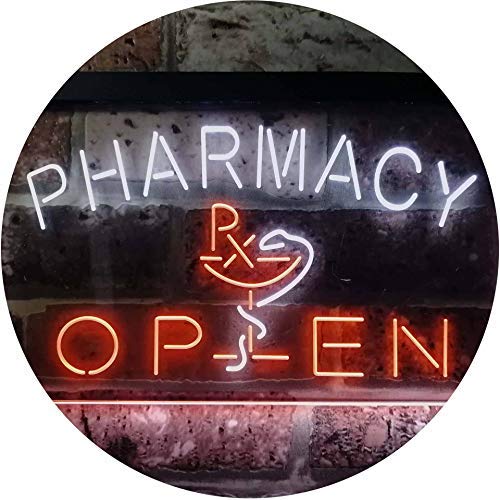 RX Pharmacy Open LED Light Sign - Way Up Gifts