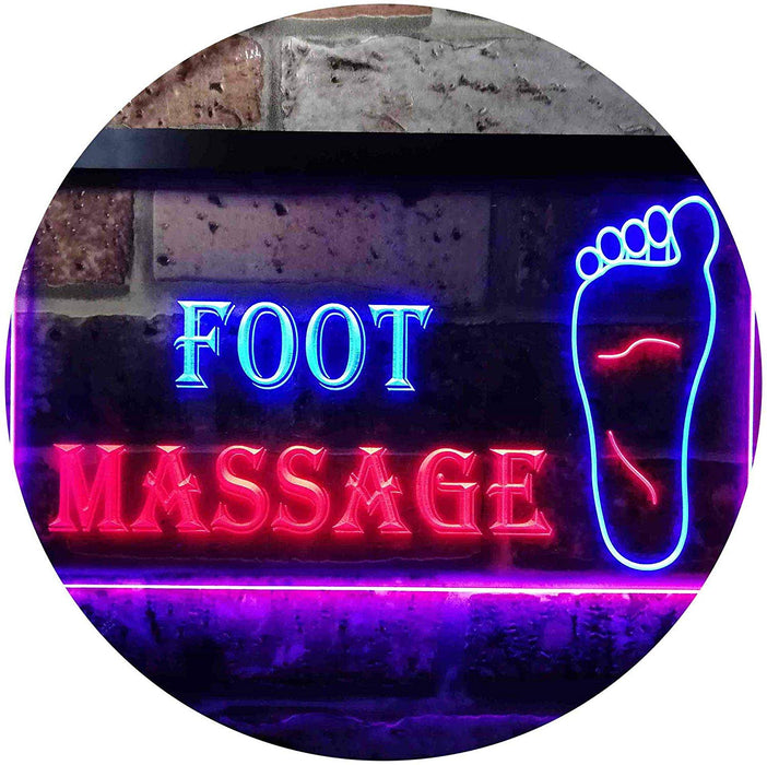 Foot Massage LED Light Sign - Way Up Gifts