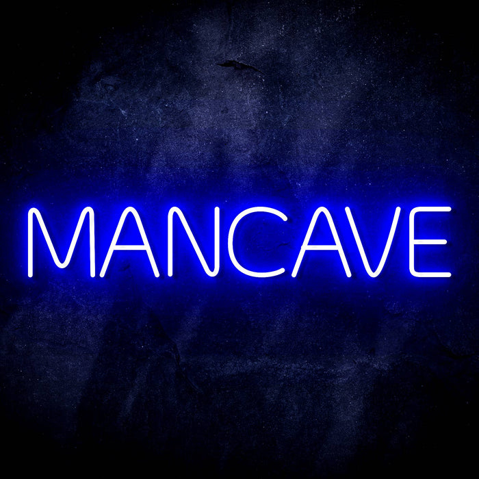Man Cave Ultra-Bright LED Sign with Remote (Neon-Style, LED Technology) - Way Up Gifts