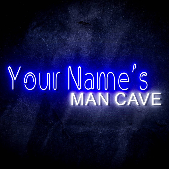 Personalized Ultra-Bright Game Room Man Cave Custom Text LED Sign with Remote (Neon-Style, LED Technology) - Way Up Gifts