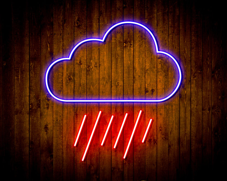 Rain Cloud Flex Silicone LED Sign (Neon-Style, LED Technology) - Way Up Gifts